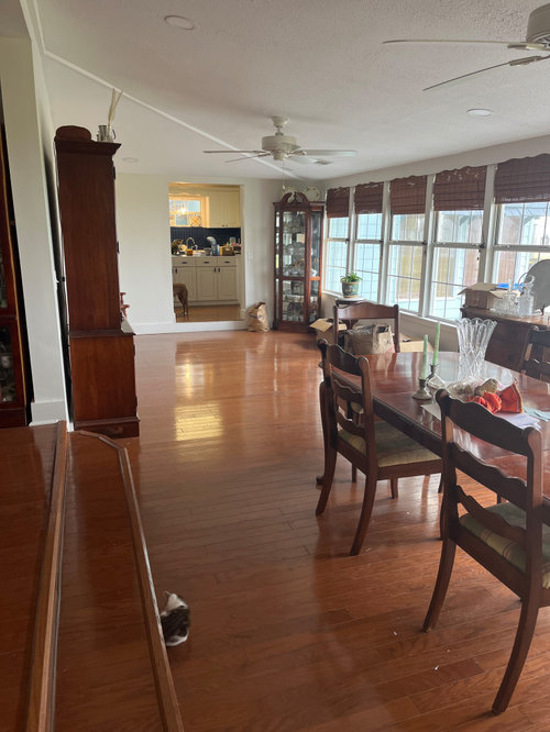 Furniture placement for awkward space