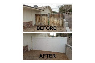 This is an example of a landscaping in Las Vegas.