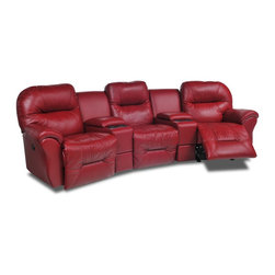 Mikel 5 Piece Theater Seating - Theater Seating