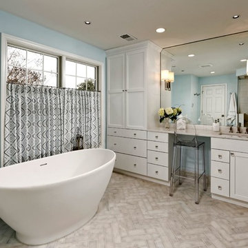 Remodeled Master Bathroom-Meridian Homes Inc.