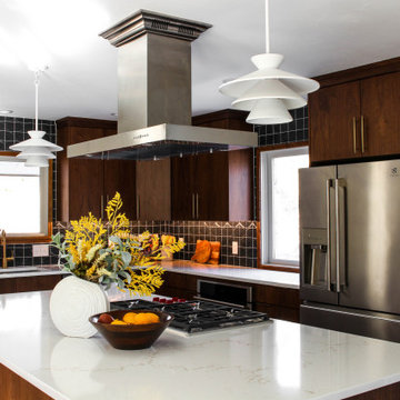 Piedmont Mid-century Modern Kitchen