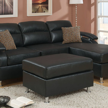 Leather Upholstered Sectional Sofas