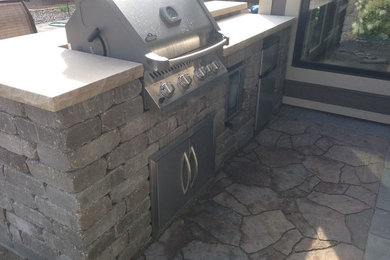 Elegant patio photo in Other