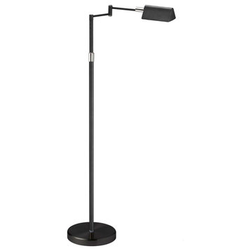 Dainolite 9257LEDF 1 Light 50" Tall Integrated LED Floor Lamp - Black