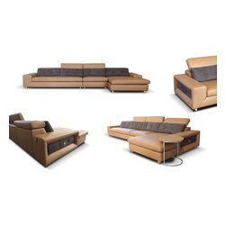 Tiffany Italian Sectional Sofa by Seduta d'Arte - Umodstyle.com NYC - Sofas And Sectionals