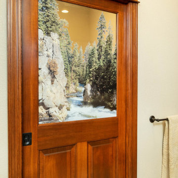 Etched Glass Door Imagery