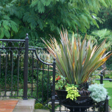 Vancouver Shaughnessy Mediterranean Style Garden