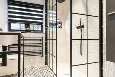 This is an example of an eclectic bathroom in Berkshire.