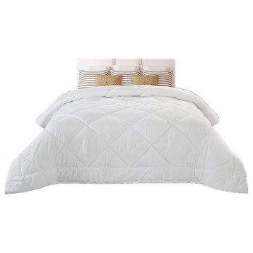 Bedding Comforter Duvet Insert, Down Alternative Comforter, Queen, White