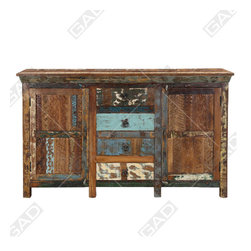 ROOMY RECLAIMED WOOD SIDEBOARD - Furniture