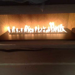 Fire Pit with CROSSFIRE&trade; Brass Burner - Fire Pits