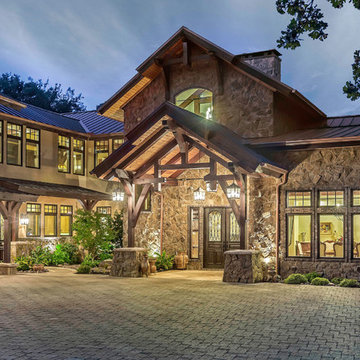 Mountain Style Timber Frame Luxury Home - Cedar Creek Reservoir Area, Texas