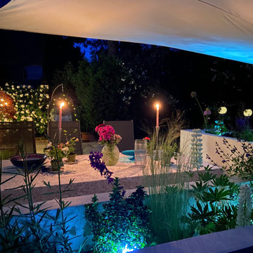 Garden lighting project