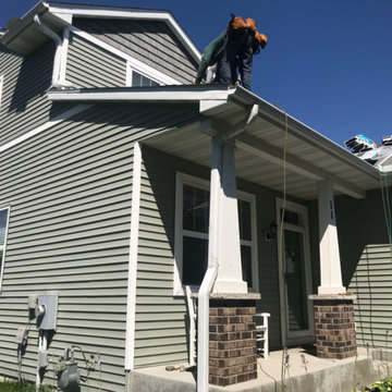 Roof, Shingle and Gutter Replacement -