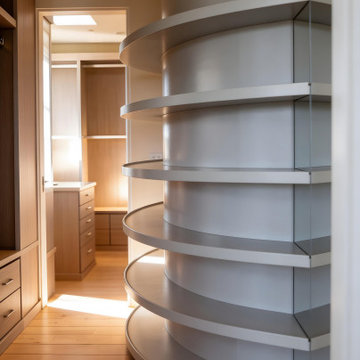 When My Client Needed More Wardrobe Space I Converted Two Rooms to One Walk In c