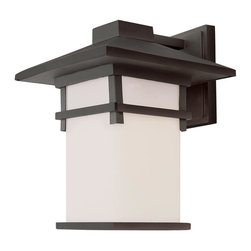 Trans Globe Lighting - Trans Globe Lighting 40022 BK Outdoor Sconce Lighting Craftsman Outdoor - Outdoor Wall Lights And Sconces