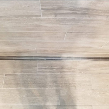 Linear Drain Showers