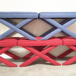 Custom X Benches - Footstools And Ottomans