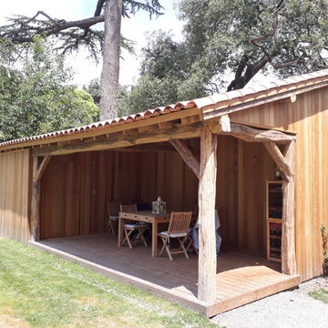 Pool House en collaboration avec un architecte paysagiste