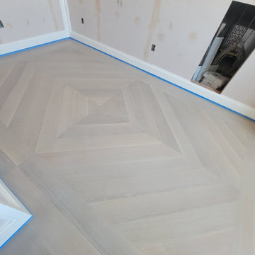 White Oak flooring ith Rubio Precolor and 2C finish