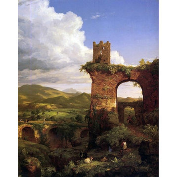Thomas Cole Arch of Nero, 20"x25" Wall Decal