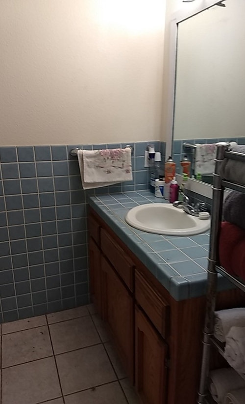 Old Blue Bathroom Wall Tile Old Blue Bathroom Wall Tile