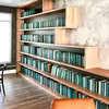 Modern Boxwood Book Wall, Set of 100