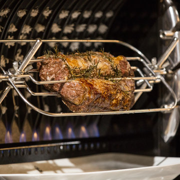 Gemütliche Wohnküche in modern-vintage Design