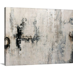 Contemporary Prints And Posters Gallery-Wrapped Canvas Entitled Icarus, 48"x36"