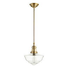 50 Most Popular Brass Schoolhouse Pendant Lights For 2021 Houzz