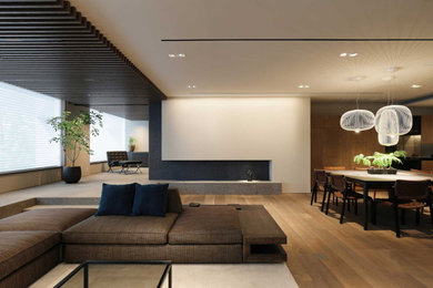 Living room - modern living room idea