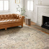 HTH-07 Multi Ivory Printed Hathaway Area Rug by Loloi II, 2'-0" X 5'-0"