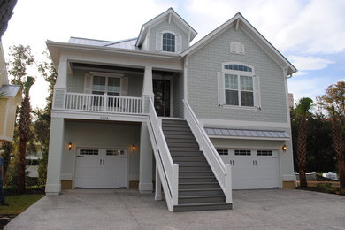 Island style exterior home photo in Other