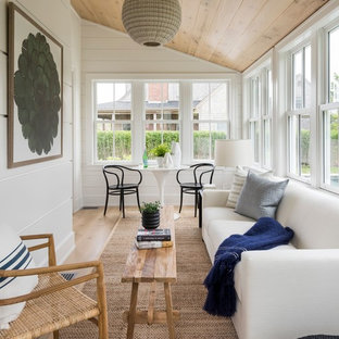 75 Beautiful Light Wood Floor Sunroom Pictures Ideas Houzz