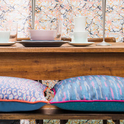 Clueit Webb Interiors AW18 Scaridae, Arame Cushions and Estuary Rose fabric - Home Accessories & Decor