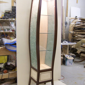Custom Maple Cabinet- English Figured