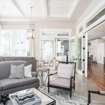 Modern Parade of Homes- Gray Maple Millwork