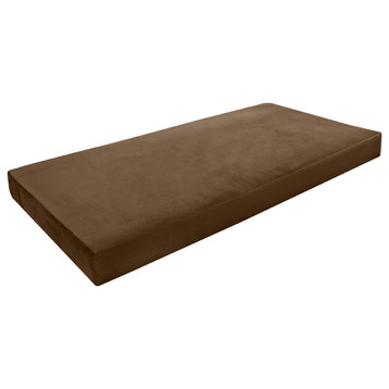 Knife Edge 6" Twin-XL 80x39x6 Velvet Indoor Daybed Mattress |COVER ONLY|-AD308