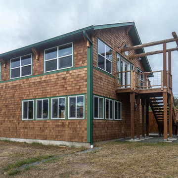 Port Angeles Detached Two-story Garage and Exercise Studio