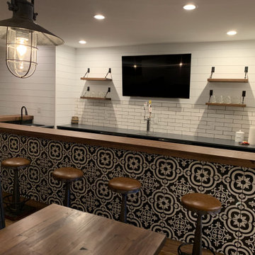 Rustic Meets Chic Basement (Lehigh Valley)
