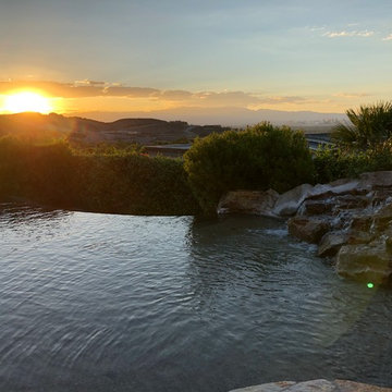 Negative Edge & Perimeter Overflow Pools in Las Vegas, Poolscapes LLC