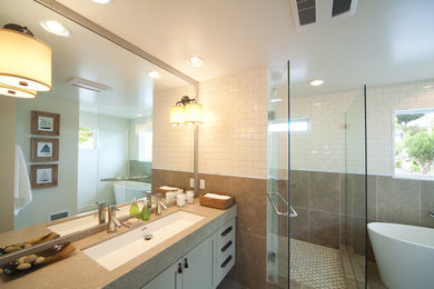 Bathroom - contemporary bathroom idea in San Luis Obispo