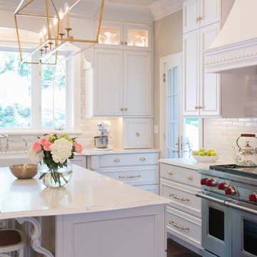 White Kitchen Remodel St. Louis