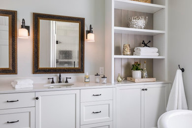 Bathroom - transitional bathroom idea in Minneapolis