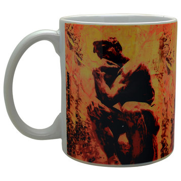 Rodin Thinker "Clarified Thought" Mug Art by Mark Lewis