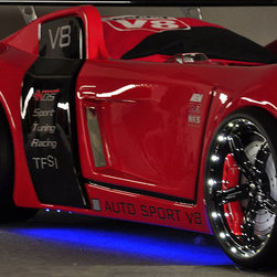 Audi Race Car Bed Red - Bedroom Products