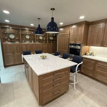 Warm Wood Elegance: A Stunning Custom Kitchen Transformation