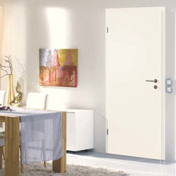 Modern white laminated finishes - Interior Doors
