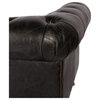 Birmingham Sofa Onyx Black Leather