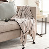 Surya Fleck Rectangle Throw With Beige And Black Finish FCK1002-5060
